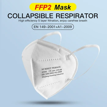 FFP2 fata masca faciala maske proteja masca Wowen Siguranța cere filtrare Anti gripa ffp2mask anit praf mascarillas