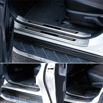 Vtear Pentru Toyota RAV4 RAV 4 2013-2018 din Oțel Inoxidabil în Interiorul Portierei Protector Pedala de Uzură Placă de Acoperire Ornamente Accesorii