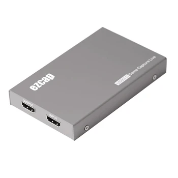 USB3.0 4K 60fps Card de Captura Video HDMI Cu USB 3.0 Joc de Live Streaming de Difuzare MICROFON de 3,5 mm Gamepad Intrare Audio HDR Buclă