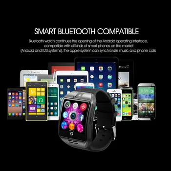 Apela/Apel de Răspuns Inteligent Ceas Cu Camera Bluetooth Smartwatch suport SIM Card TF Tracker de Fitness Ceasuri Sport Pentru Android IOS