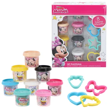 Disney pentru copii Plastilină Minnie Mouse fete de 3 ani, jucarii educative, Meșteșuguri pentru Copii de 3 ani, copil moldable lut