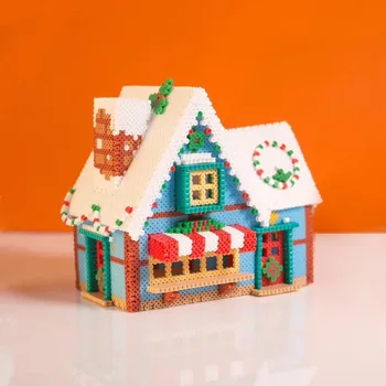 36Gird Depozitare Cutie Perler Siguranța Margele Hama Abalorios Copii DIY Handmaking 3D Puzzle Jucarii Educative
