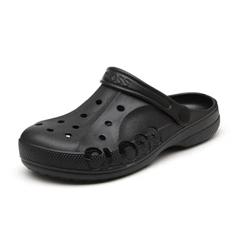 2021 Sandale Barbati Crocks Pantofi de Vara Crok Saboți de Cauciuc EVA Grădină Pantofi Albastru Crocse Plat Băiat Papuci