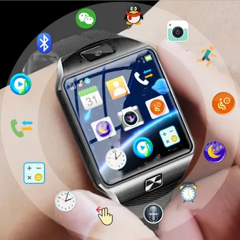 Relogio DZ09 Bluetooth Ceas Inteligent 2020 Cartelă SIM 2G Smartwatch Android IOS Femei Bărbați Fitness Tracker reloj Ceasuri Inteligente