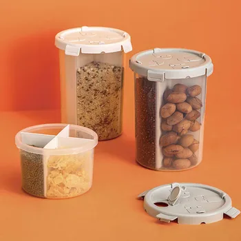 Casa De Depozitare Cutie De Depozitare Cereale Proaspete-Păstrarea Cutie Compartiment Recipient Translucid Insecte Rezervor De Stocare Organizator