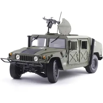 Aliaj Turnat Sub Presiune 1:18 Blindate Militare Hummer Tactice Vehicul Masina De Turnat Sub Presiune, Model Cu 5 Usi Deschise Jucărie Pentru Copii Cadouri