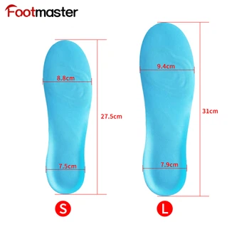 FootMaster suport Arc Insertii de gel pentru Femei, Bărbați de Comfort Încălțăminte Pad Pernă de Aer Drumeții Funcționare plantară fascii Branț de Încălțăminte