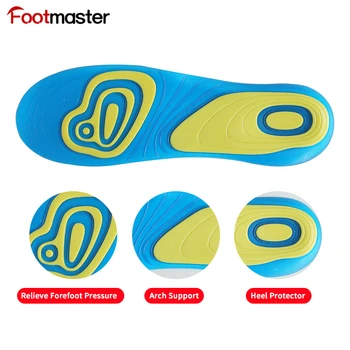 FootMaster suport Arc Insertii de gel pentru Femei, Bărbați de Comfort Încălțăminte Pad Pernă de Aer Drumeții Funcționare plantară fascii Branț de Încălțăminte