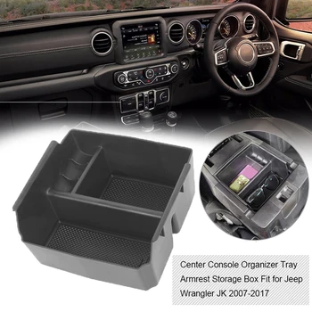 Pentru Jeep Wrangler JK 2011-17 Auto Cotiera Cutie Depozitare Caz Interior Auto Organizator Operare Ușoară, Detasabila