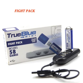 Cele mai noi 64GB True Blue Mini Drogat Pachet Iarba Pack pentru PlayStation Jocuri Clasice & Accesorii 101 jocuri V1
