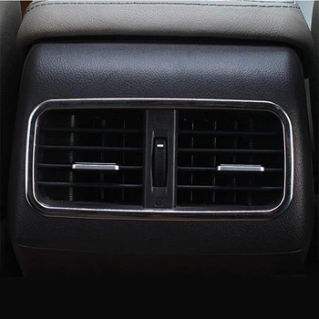 De aerisire de Aer Conditionat Priza de Acoperire Tapiterie Auto din Oțel Inoxidabil Autocolant pentru Honda CRV CR - V 2012 2013 2016 Accesorii