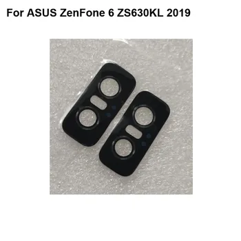 Pentru ASUS ZenFone 6 ZS630KL 2019 Locuințe Spate aparat de Fotografiat Lentilă de Sticlă ZenFone6 camera din Spate de sticlă ZS 630KL Inlocuire Reparare
