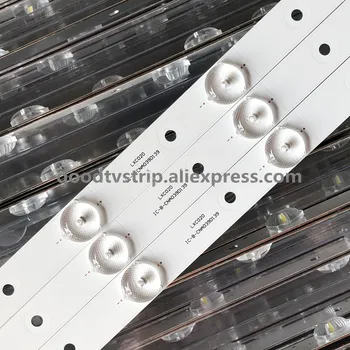 3pcs LED Backlight bandă de 10 lampă Pentru IC-E-CNA039D139 Proscan 39 inch LCD Ecran plat V390HJ1-P02 3V