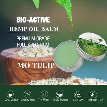 MO TULIP 1000 mg de Cânepă Balsam CBD Balsam Natural Ameliorarea Durerii de Cânepă Balsam Pentru Comune Musculare, Dureri de Artrita Acționează Rapid