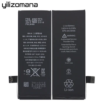 YILIZOMANA Baterie de Telefon Pentru Apple iPhone SE 1624mAh de Înlocuire Telefon Mobil Baterie Li-ion Gratuit Instrumente de Reparații Pachetul de vânzare cu Amănuntul