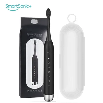 SmartSonic+ Periuta de dinti Electrica Albire Impermeabil USB de Încărcare Ușor de Utilizat, cu un sistem de Capete mai Bune Cadouri pentru