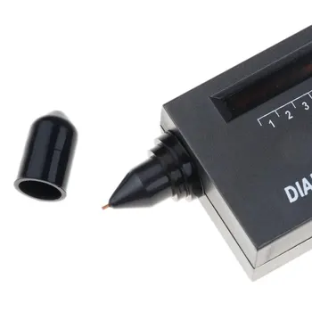 Practic Diamant Selectorul de Diamant Tester Duritate de Piatră prețioasă Selector II Pietre LED Indicator de Bijuterii Instrument de Testare