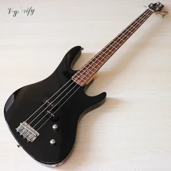 Luc 5 string & 4 corzi chitara bass electrica negru 43 inch chitara bass cu un defect