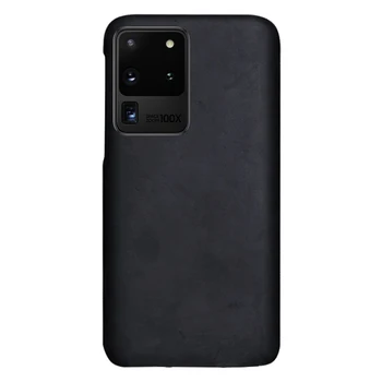 Piele Caz de Telefon Pentru Samsung Galaxy S20 FE caz Pentru s20 plus Piele Acoperire Pentru Nota 20, Ultra Crazy Horse piele de Caz