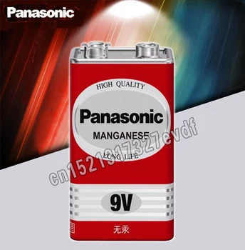 4BUC/LOT de Originale Panasonic Greencell PP3 6F22 6LR61 MN1604 9V Block Grele Baterie