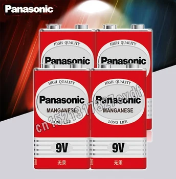 4BUC/LOT de Originale Panasonic Greencell PP3 6F22 6LR61 MN1604 9V Block Grele Baterie