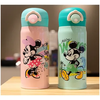 Copii de la Disney Printesa de Desene animate Mickey cana Termos copii drăguț baby mickey minnie cupe
