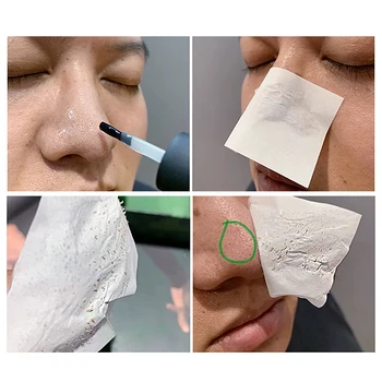 BREYLEE Coș de Demontare Masca Neagra de Îngrijire a Pielii Anti Acnee Tratament Coaja de Pe Masca Faciala Porilor Rafinare Ser Porilor se Micsoreaza Kit