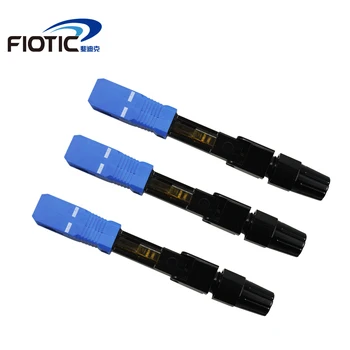 100BUC/cutie FTTH SC/UPC single-mode fibra optica SC UPC conectare rapidă Cost-Eficiente de Fibră Optică Conector Rapid
