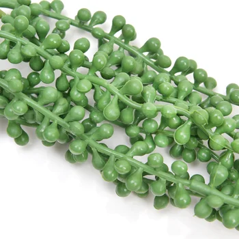2 buc Plante Artificiale Perle de Emulare Agățat de Viță de vie Acasă Decor Fals Suculente Ratan Verde de Interior Decor în aer liber Desktop