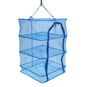 40 * 40 * 65cm în aer liber Instrument de Camping Net Uscare Net 4 Straturi de Legume Feluri de mâncare de Pește Mesh Perdeaua de Uscare Net