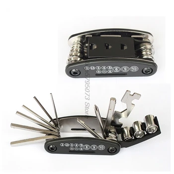 Șurubelniță accesorii pentru Motociclete 16 în 1 șuruburile Repara instrument de acoperire pentru Suzuki Rmz 450 Rsd Ktm Lc4 Honda Scoopy Moto Yamaha