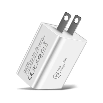 20W USB de Tip C Rapida Adaptor Încărcător Rapid de Încărcare Pentru Telefonul marea BRITANIE UE NE Plug Trave D08A