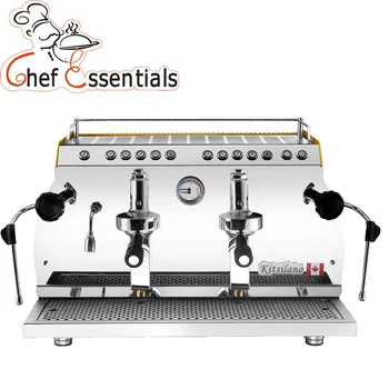CHEF ESSENTIALS 2 Grup mașină de Espresso Barista Mașină de Cafea pentru Magazin Cafenea