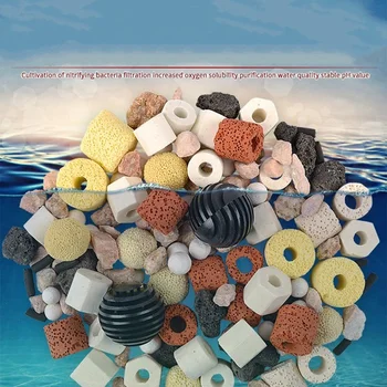 1 lot Rezervor de Pește Acvariu Filtru Material Ceramic Bio Poros mass-Media de Filtrare Biologice Filtru Acvariu Material Accesorii
