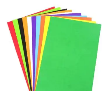 Culoare burete hârtie Eva Spuma Foaie Scrapbooking Meserii Grădinița de Crăciun Artizanat Diy Materiale Colorate mai multe dimensiuni