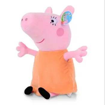 Original 19cm Peppa Pig Familia George Mami Susie Păpuși Anime Dinozaur Și Ursuleț de Pluș Jucărie Umplute Cadouri de Crăciun pentru Copii