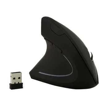 6D 2.4 G Wireless Ergonomic Vertical Mouse-ul Stânga Optice 1600DPI Zgomot Redus Mouse-ul Desktop Pc Gamer Laptop Tăcut Gaming cu Microfon