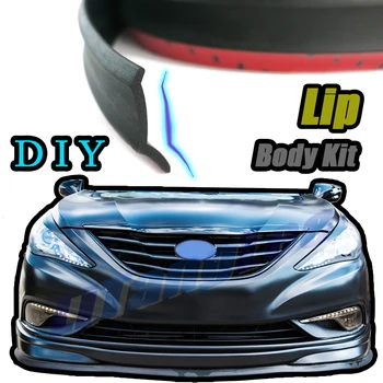 Bara de protecție auto Buza Fata Spoiler Fusta Deflector Pentru Mazda 2 Mazda2 M2 Demio DW DJ Tune Masina Modificata Body Kit VIP Hella Flush Buze