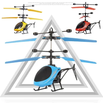 KaKBeir Mini RC Drone Zbor Elicopter Suspensie Inducție Elicopter de Jucărie pentru Copii de Lumină LED-uri de Control de la Distanță Jucărie pentru Copii
