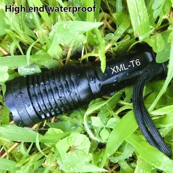 G700 E17 XML T6 de Aluminiu rezistent la apa cu Zoom Lanterna Led-uri Lanterna Tactice lumina AAA 18650 Baterie Reîncărcabilă
