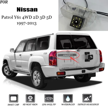 Camera din spate Pentru Nissan Patrol /Y61 4WD 2D 3D 5D 1998-2013 Camera de backup/CCD Viziune de Noapte/Reverse Înmatriculare camera