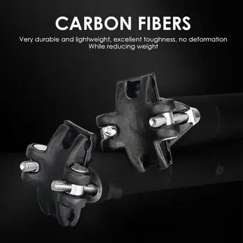 3K Plin Fibra de Carbon tija de Șa Reglabilă Componente de Biciclete Șa Seatpost 350mm Carbon Seatpost Reggisella Carbonio Pentru MTB BMX