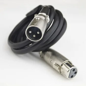 Condensator bm 800 Microfon 3-pin XLR de sex Masculin să XLR de sex Feminin Tun Cablu Cablu bm800 Microfon cu Phantom Power Cablu Audio de 3,5 mm