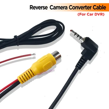 RCA la 2,5 mm Cablu AV pentru Masina din Spate Vedere aparat de Fotografiat Camera foto de Parcare cablu Convertor pentru DVR auto pentru Auto DVR camera, aceasta GPS, Tableta
