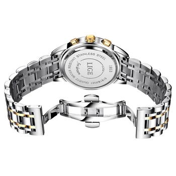 LIGE Bărbați Ceasuri de Lux de Top de Brand Plin de Oțel Sport Impermeabil Cuarț Ceas pentru Bărbați Moda Prezent Ceas Cronograf Relogio Masculino