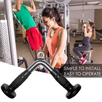 Fitness Bar Confortabil În Formă De V Exercițiu Tija Pentru Triceps