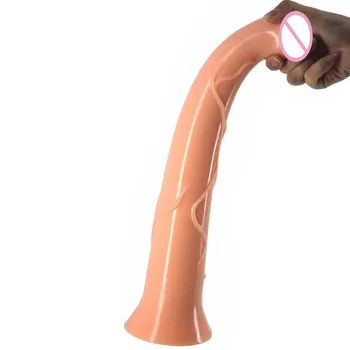 43*10cm Imens Cal Penis Super Cal Mare Dildo Realist Real Penis cu ventuza Penis artificial sex Feminin Masturbari Jucarii Sex Anal