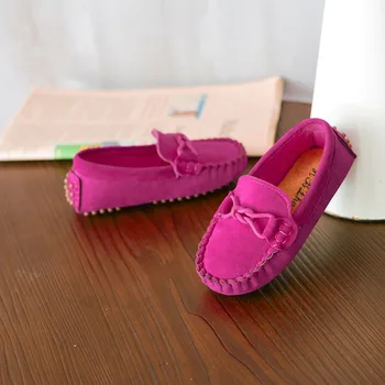 Copii Băieți Fete Mocasini De Culoare Solidă Fund Moale Respirabil Pantofi Casual
