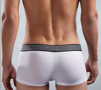 Fierbinte Bărbați Boxeri Pantaloni Scurți Sexy Sex Masculin Modal Solid Confortabil Chiloții Anti Bacteriene Respirabil Lenjerie Intima Boxeri En-Gros