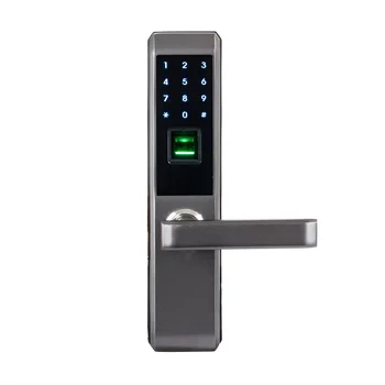 LACHCO 2020 Biometric de Amprente Electronic Inteligent de Blocare a Ușii, Cod, Card,Ecran Tactil Digital de Blocare Parolă-Cheie pentru acasă lk18A3F